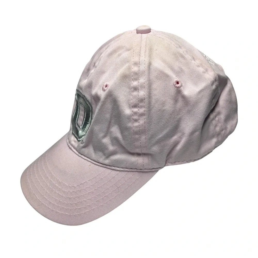 Ohio State Buckeyes Youth Pink Baseball Hat Signatures‎ Embroidered Adjustable O